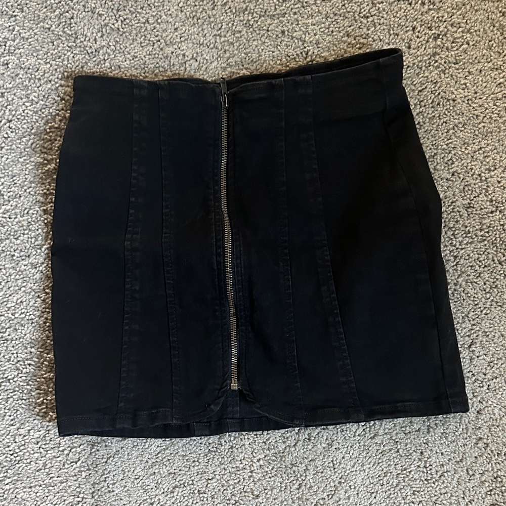 We The Free Black Pencil Skirt